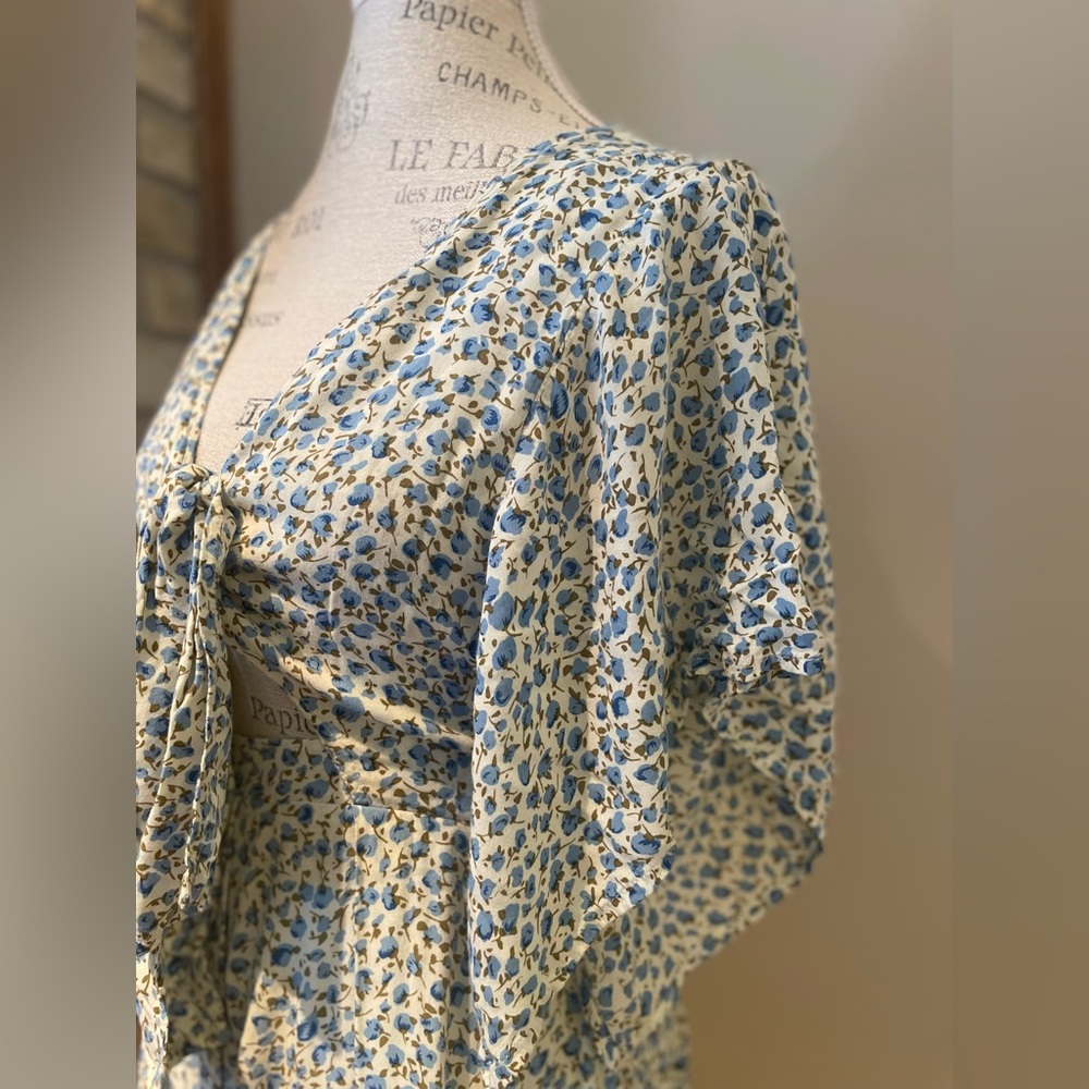 Faithful the Brand Floral Tie Dress